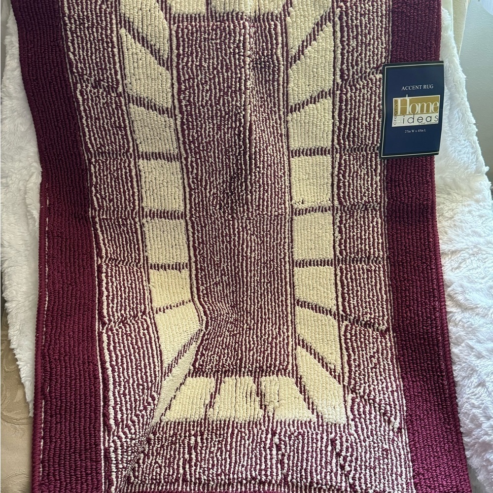 New two Creative Home Ideas rugs Maroon and Beige